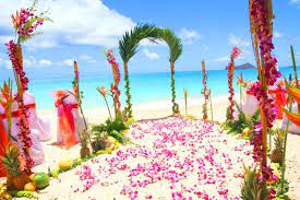 Sweet Hawaii Wedding Chair Designs And Imaginations Hawaii Wedding Beach Wedding Setup Hawaii Beach Wedding