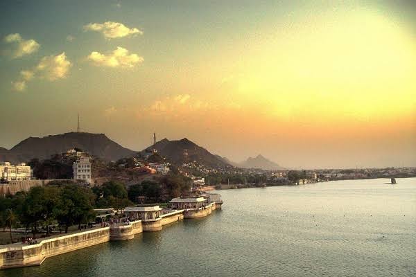 Ana Sagar Lake - India-Box - All Indian States, Districts, Languages