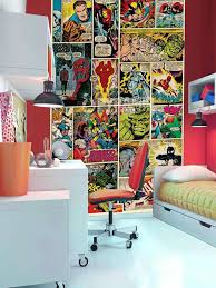 Marvel Comics Heroes Easy Hang Wall Mural Decoraciones De Casa Decoracion De Unas Dormitorios