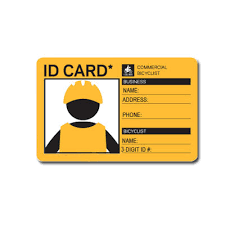 Employee id card, visitor card etc. Make Your Own Id Card And Print Your Smiley Face Clearly