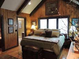 غرفة نوم في نمط شاليه