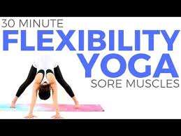 Full Body Yoga Stretches For Flexibility Sore Muscles 30 Minutes Sarah Beth Yoga Youtube 30 Minute Yoga 30 Day Workout Plan Morning Yoga Workouts
