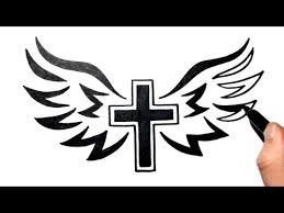 Here presented 53+ cross drawing ideas images for free to download, print or share. Images Of Easy Cross Drawings Step By Step
