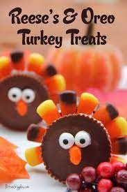 Reese S Oreo Turkey Treats Thanksgiving Treats Turkey Treats Oreo Turkey