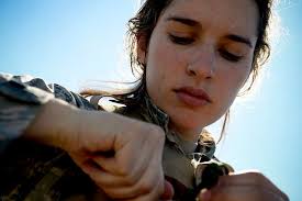 U.S. Air Force Airman 1st Class Natalie Powell, a combat