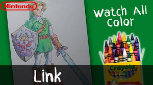 You can use our amazing online tool to color and edit the following legend of zelda link coloring pages. Link Coloring Pages Legend Of Zelda Coloring By Watchalicolor Youtube