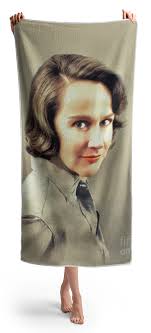 Kim Hunter Beach Towels for Sale