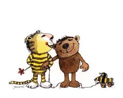 Dieser druck wird jedem kinderzimmer einen modernen farbschlag verleihen. Janosch Tiger Bar Little Tiger Verlag Gmbh