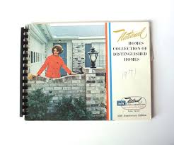 Vintage National Homes Corp Book Collection Of Distinguished Homes 70 S Floor Plans By Poorlittlero Mid Century Modern House Plans Vintage Eclectic Vintage