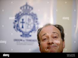 Portuguese doctor Jose Carlos Noronha reacts as he attends a press  conference after the Colombia and Monaco's striker Radamel Falcao underwent  knee surgery