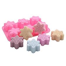 4.6 out of 5 stars 223. Colowam 6 Even Pink Snowflake Silicone Mold Christmas Soap Mold Christmas Silicone Mold Different Buy Online In Bahrain At Bahrain Desertcart Com Productid 166677187