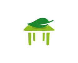 Green Table Logo By Brandphant Green Table Logo Concept Logos