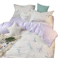 Maybe you would like to learn more about one of these? Auvoau Romantic Lavender Duvet Cover White Purple New Premium Heart Print Bedding Collections Cotton Violet Bed White Duvet Covers Lavender Duvet Print Bedding