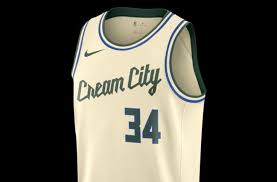 Nike giannis antetokounmpo city edition cream city milwaukee bucks swingman jersey. Get Your Milwaukee Bucks Nike City Edition Jerseys Now