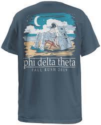 Also check out our pattern gallery and our embroidery and print colors to make sure you can visualize our entire range of fraternity clothing customization offerings. Cool Fraternity Rush Shirts