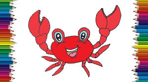 Cartoon Crab Drawing Step By Step How To Draw A Crab Easy Youtube Crab cartoon seafood, free cartoon crab matting, cartoon character, free logo design template, food png. cartoon crab drawing step by step how to draw a crab easy