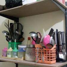 Steel shelving, clothesline aluminium, aluminium ladders. Kenmaster Rak Dinding 2 Susun Besi Selving Bracket Lazada Indonesia