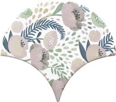 Jazz Dec 1 15 X 14 2 Cm Espace Public Style Style Patchwork Ceramique Revetement Mural Surface Brillante Ecailles De Poisson Carrelage Carrelage Espagnol