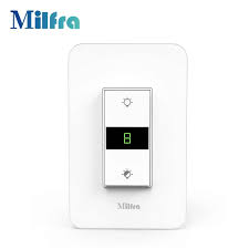 Hierbei gibt es auch wieder viele varianten mit unterschiedlichen funktechnologien. Wifi Smart Light Dimmer Switch Us Standard Smart Life Tuya App Remote Control Voice Control By Alexa Google Home No Hub Required Us Smart Light Switch