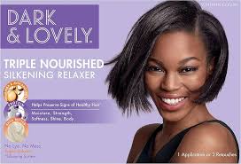 SoftSheen-Carson Dark and Lovely Triple Nourished Silkening No-Lye Relaxer  with Shea Butter, Super