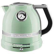 Temperature gauge check the temperature of the water, even when the kettle is off its base. Kitchenaid Artisan Wasserkocher 1 5l 5kek1522ept Neu Pistazie Barbaras Welt