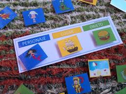 Juegos tradicionales y populares del ecuador. Juego Imprimible Para Inventar Historias Aprendiendo Con Julia