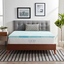 Check spelling or type a new query. Lucid Comfort Collection 2 In Gel Swirl Queen Memory Foam Topper Lucc20qq30swgt The Home Depot