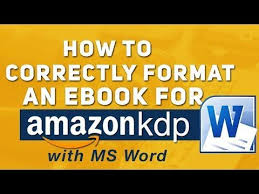 9 How To Format A Paperback Book In Ms Word For Amazon Kdp Youtube Words Publish Book Amazon Book Publishing Companies