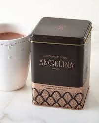 Q524e Angelina Hot Chocolate Mix In Tin Chocolat Chaud Chocolat Pate A Tartiner