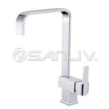 square single handle kitchen faucet