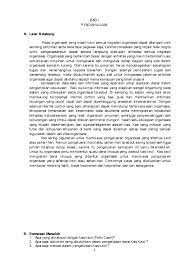 Pendahuluan pada bab ini dijelaskan tentang latar belakang tulisan, pembatasan masalah. Doc Makalah Kas Kecil Doc Purnomo Aji Academia Edu