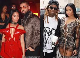4 мая 20171 551 просмотр. Nicki Minaj Cozies Up To Drake And Lil Wayne In New Set Photos Of No Frauds Video