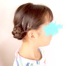 簡単ツインお団子アレンジ ツインお団子 着物 髪型 ロング お団子 アレンジ