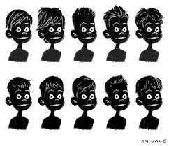 Ian Dale Art Design Blog Cartoon Hair Cartoon Boy Cartoon Character Design