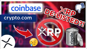 Coinbase has not made any announcement. Xrp Dumps More Coinbase Crypto Com Bittrex And More Exchanges Delist Ripple Trading Youtube