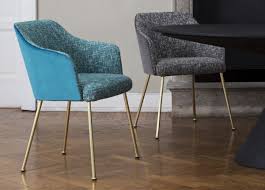 Schindora® stunning glass round dining table set with 4 grey faux leather chairs. Saba Isabelle Dining Chair Saba Furniture At Go Modern London