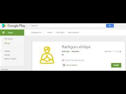 Rankguru Evidhya App Download And Registration Process Sri Chaitanya School Youtube