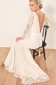 Reviews(7) scoop neck sleeveless a. Lace Long Sleeves Wedding Dress With V Back Loveangeldress