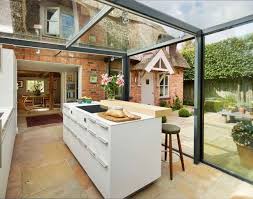 Extension En Verre Par Kitchen Architecture Journal Du Design Toit En Verre Extension Maison Agrandissement Maison