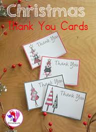 One is in the classic christmas colors of red and green and one is in an aqua and pink color scheme. Free Christmas Thank You Notes 3 Dinosaurs