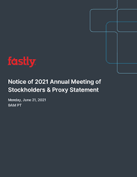 Fastly has observed recovery of all services and has resolved this incident, the. Fastly Inc Fsly 10k Annual Reports 10q Sec Filings Last10k
