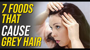 The kind of illnesses that might cause #premature #graying of #hair includes #hyperthyroidism, #hormonal #imbalances, #hypothyroidism, #pernicious #anemia and so on. 7 Foods That Cause Grey Hair Youtube