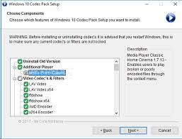 This is a program that you will certainly find good. Windows 10 Codecs