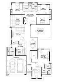 Floor Plan Friday Study Home Theatre Open Play Area My House Plans Floor Plans 4 Bedroom House Plans