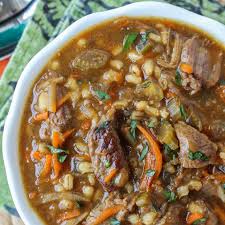 Beef Barley Soup Recipe Yummly Recipe Beef Barley Soup Recipes Slow Cooker Soup Recipes