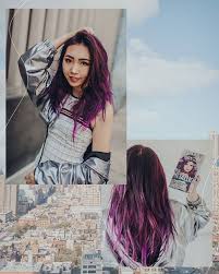 New Hair Who Dis Switching Up My Hair With The New Got2b Amethyst Chrome Metallic Color From Wal Hair Color Shades Chrome Hair Color Schwarzkopf Hair Color