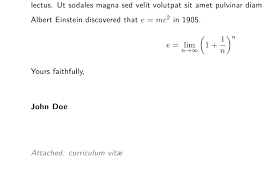 This site contains affiliate links from which we receive a compensation (like amazon for example). Increase Spacing In Closing Of Cover Letter In Moderncv Tex Latex Stack Exchange