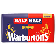 6 de dic de 2019; Warburtons Half White Half Wholemeal Medium 800g Half Half Bread Iceland Foods