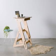 Amazon Com Adjustable Height Stand Up Desk Wood Standing Desk For Office And Home Ergonomic Stan Standing Desk Design Wooden Standing Desk Diy Standing Desk