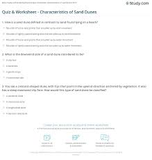 The 1960s produced many of the best tv sitcoms ever, and among the decade's frontrunners is the beverly hillbillies. Quiz Worksheet Characteristics Of Sand Dunes Study Com